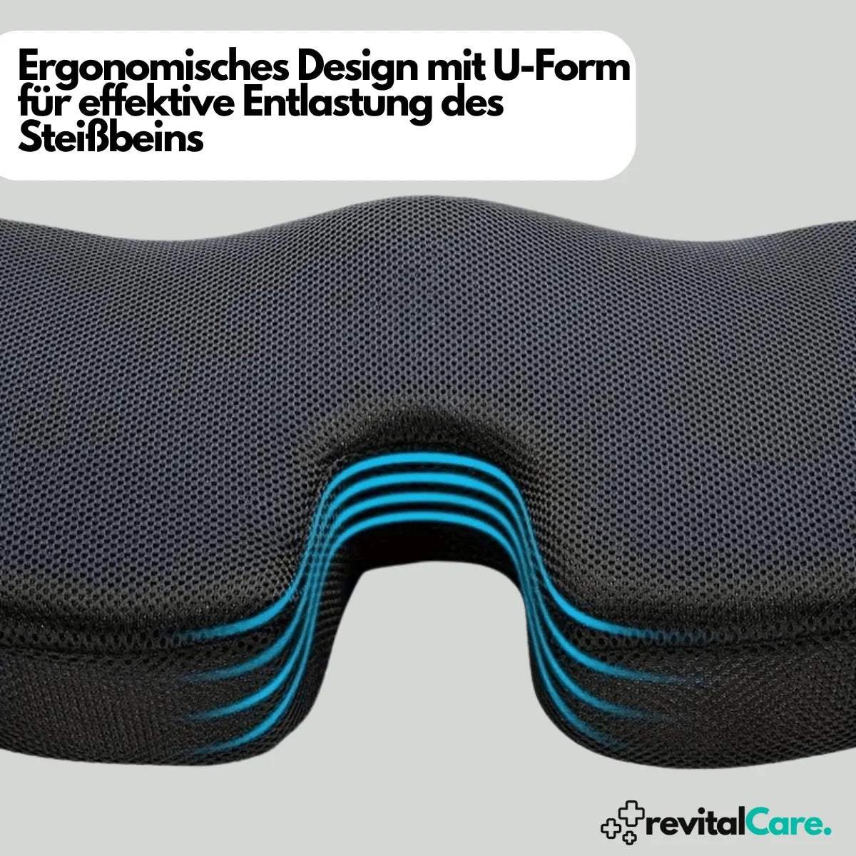 revitalCare orthopädisches 4D Sitzkissen
