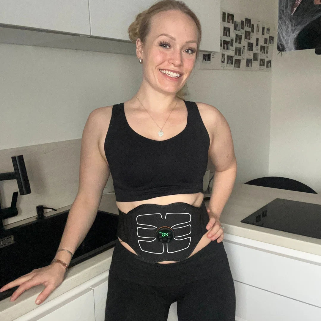 revitalCare EMS-Bauchtrainer - Effektiver Muskelaufbau & Fettverbrennung für einen straffen Bauch
